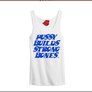 LAROPA LIFE PBSB TANK TOP/DRESS BLUE ON WHITE